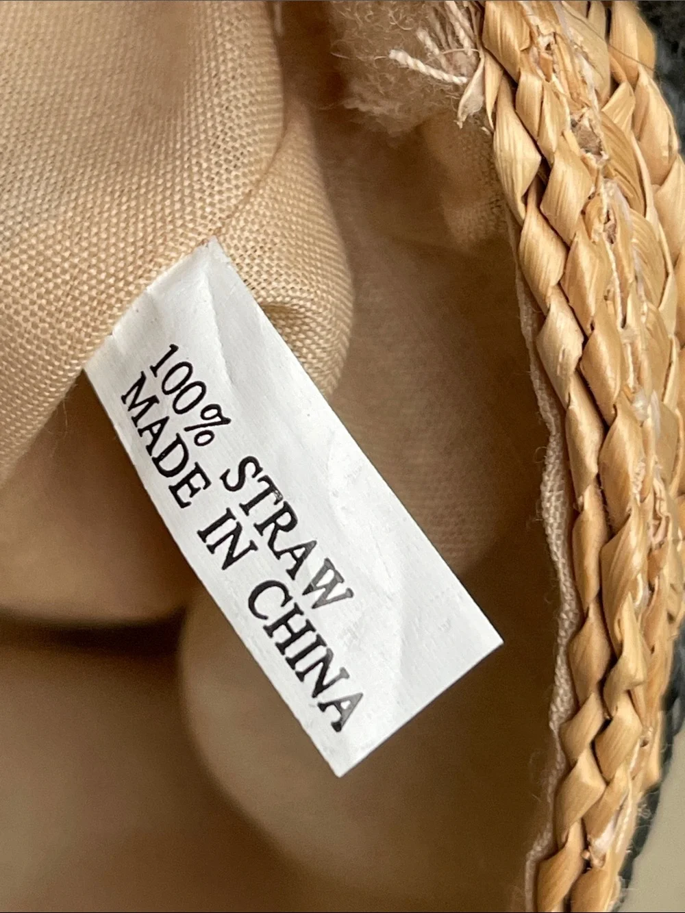 Elka Accessories Striped Straw Bucket Bag